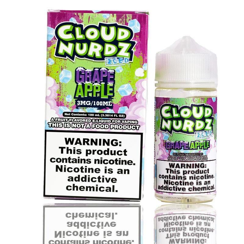 Cloud Nurdz Grape Apple Iced