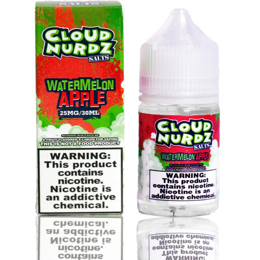 Cloud Nurdz Watermelon Apple Salt Nic