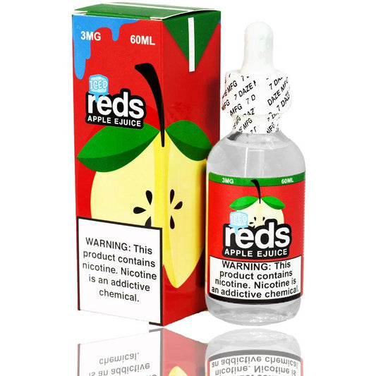 Reds Apple Iced eJuice by Vape 7 Daze 60mL | Vapor Boss