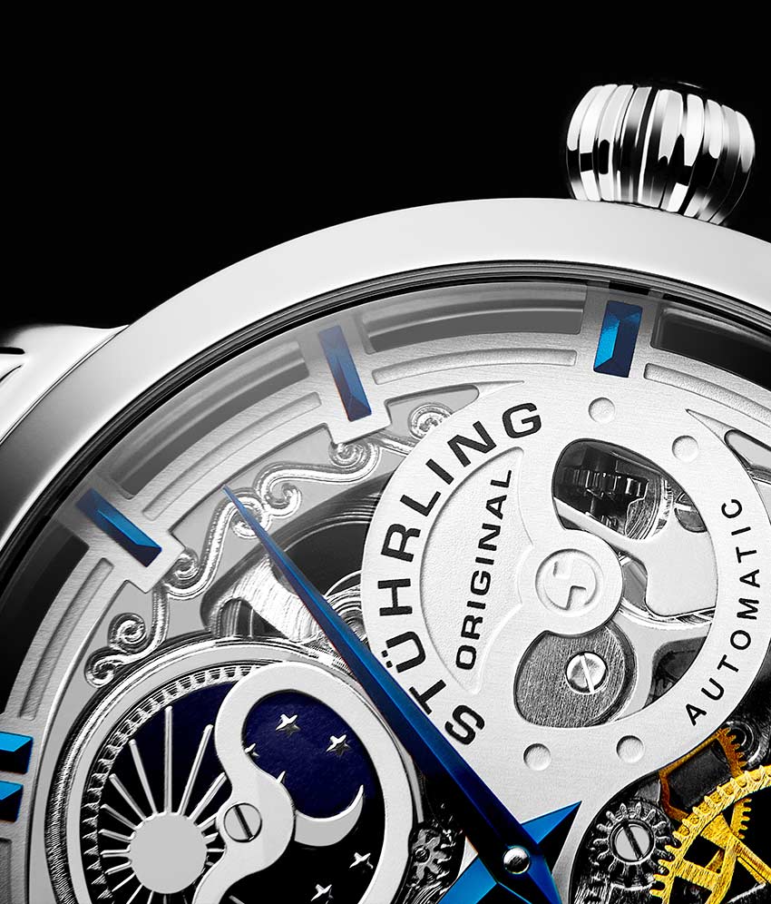 Silver Dial / Silver Case / Black Band