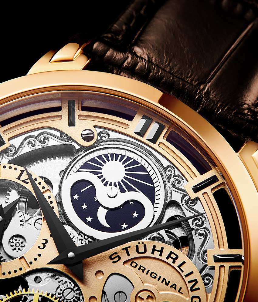 Rose Dial / Rose Case / Brown Band