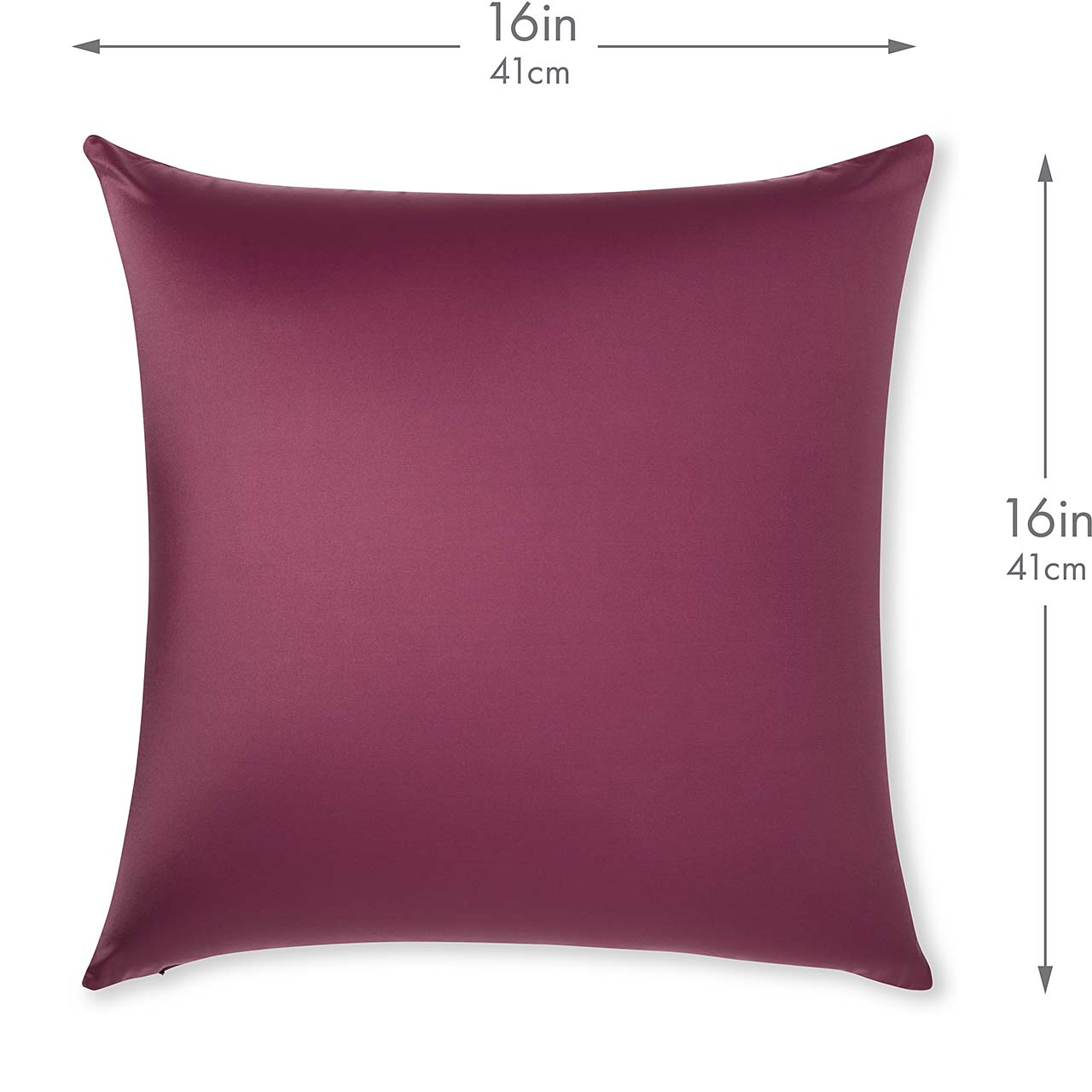 Pillow & Cover / Burgundy - Merlot