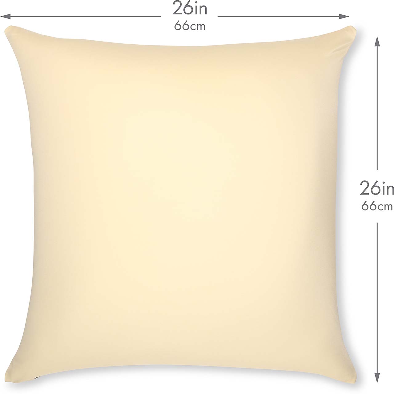 Pillow & Cover / Off white- Creme