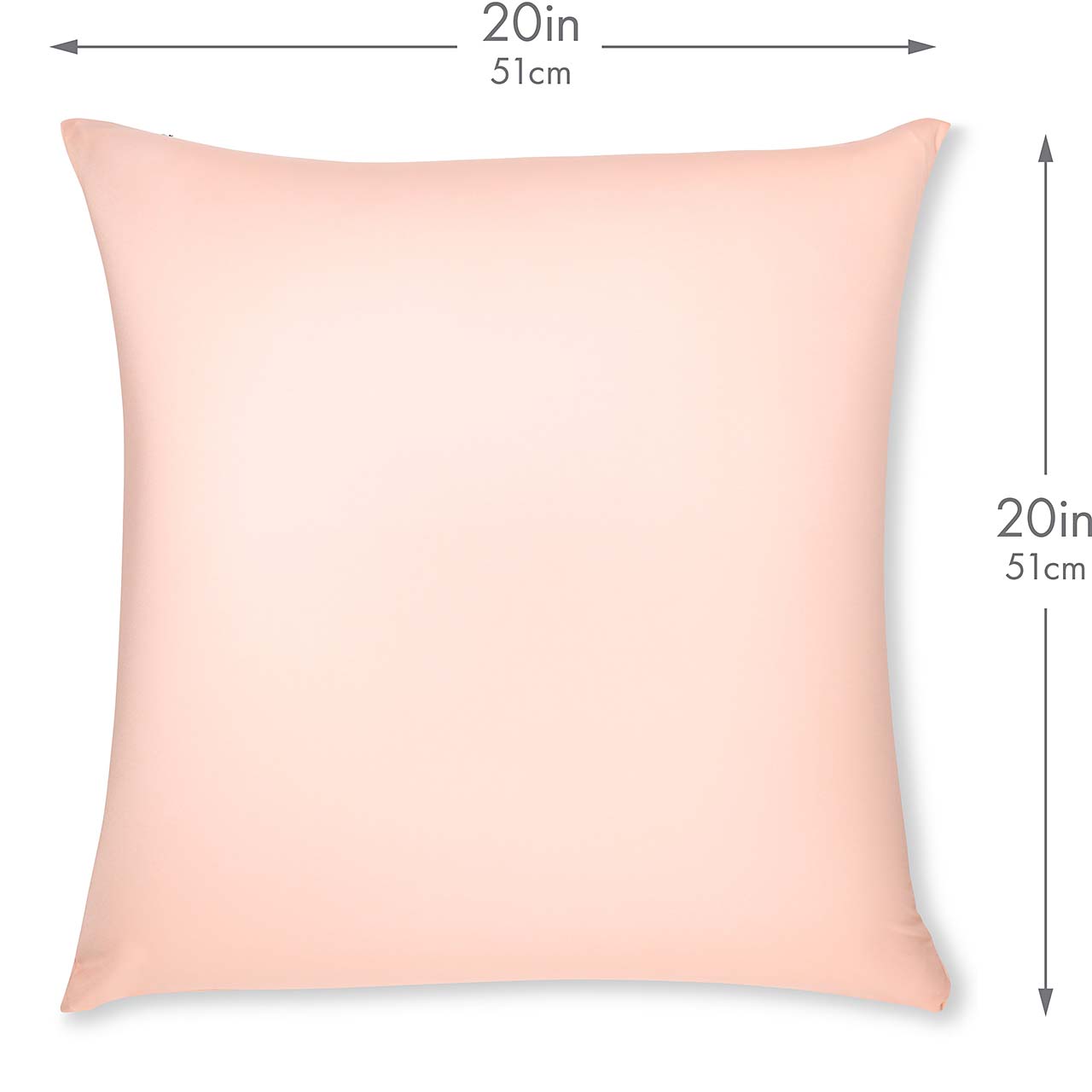 Pillow & Cover / Cream Peach