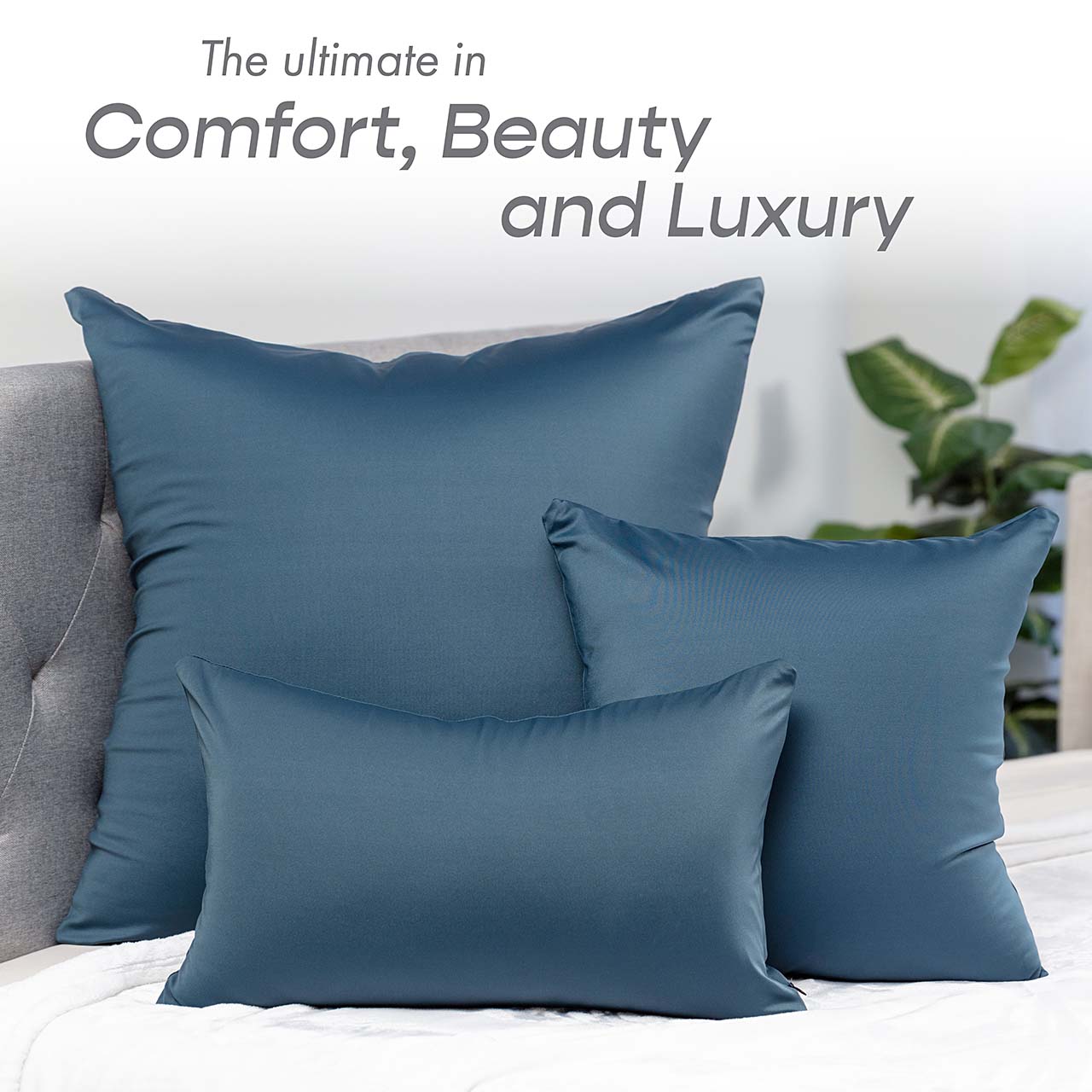 Pillow & Cover / Dark Slate Grey