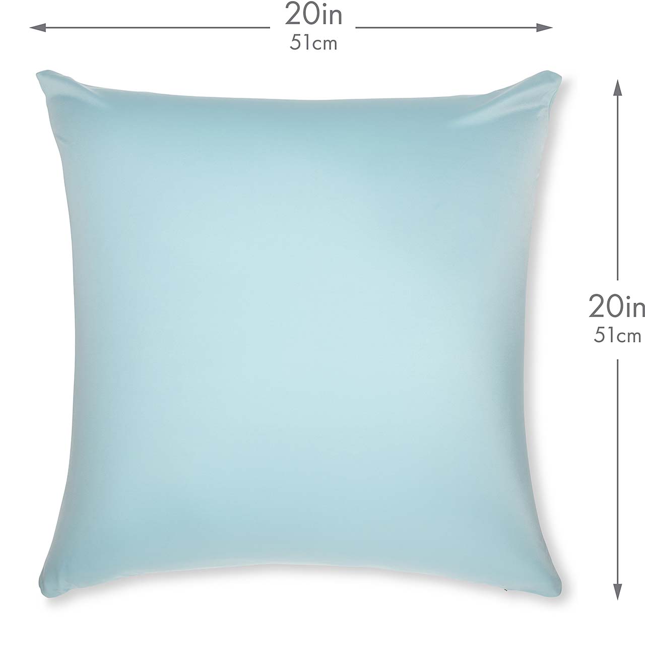 Pillow & Cover / Sweat Baby Blue