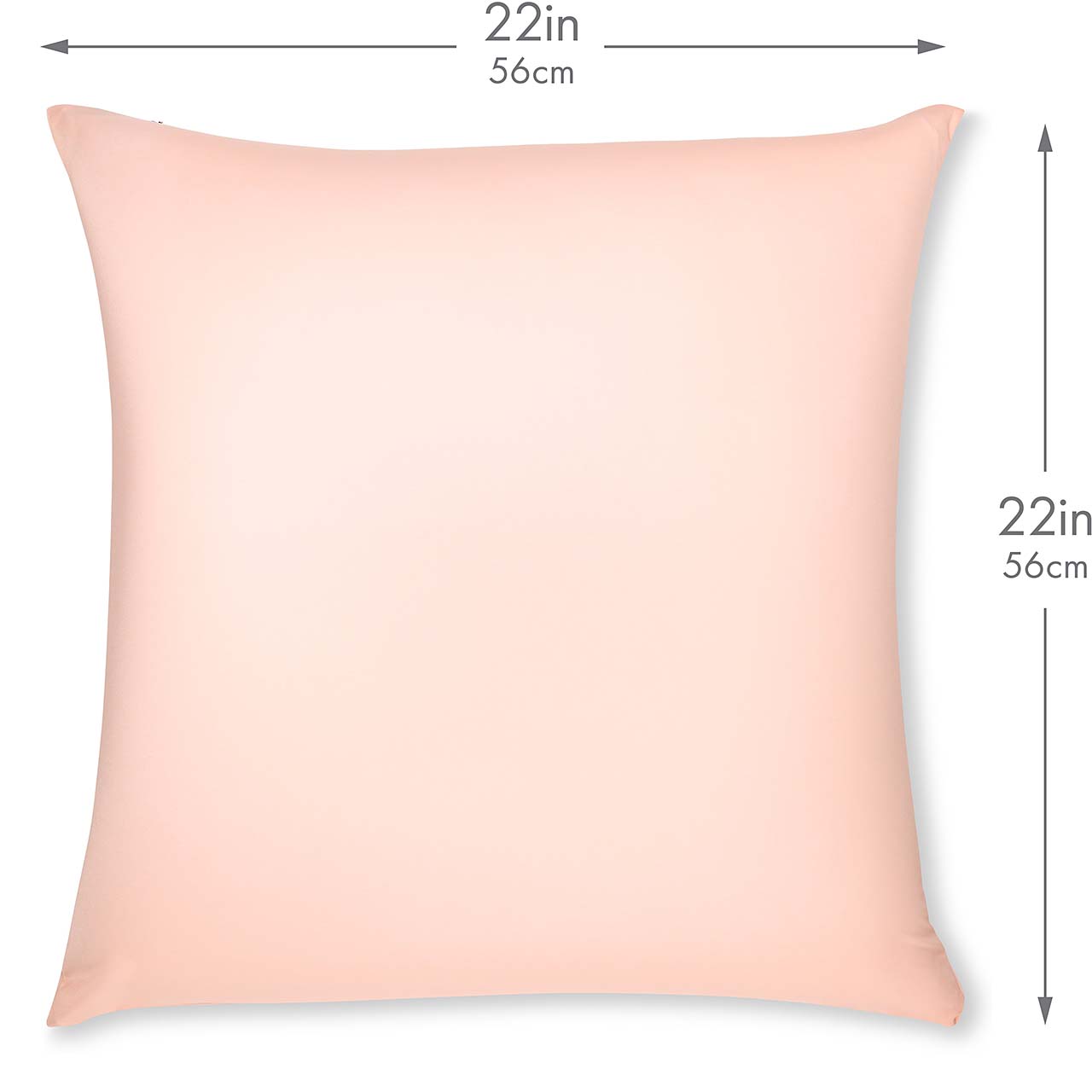 Pillow & Cover / Cream Peach