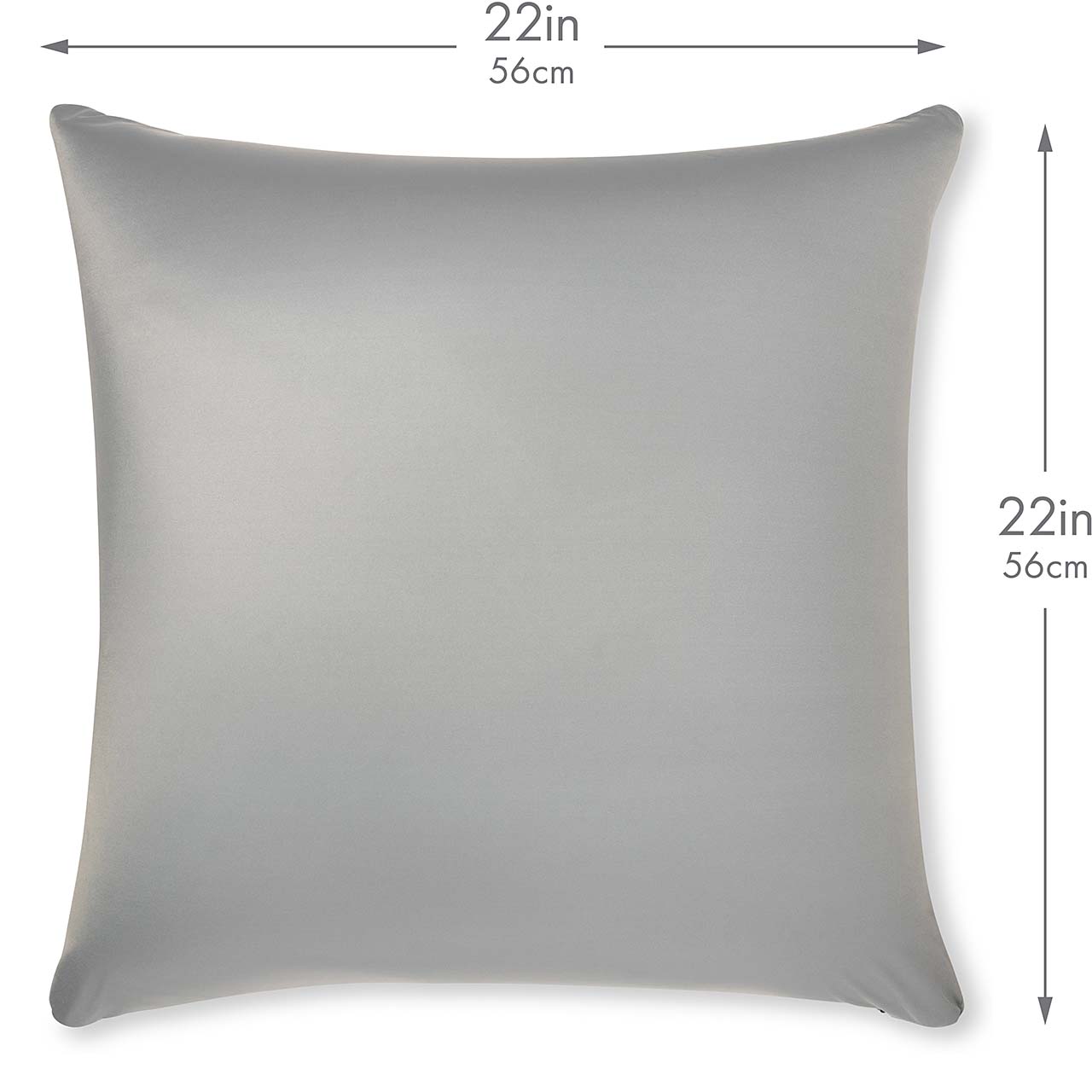 Pillow & Cover / Light Grey