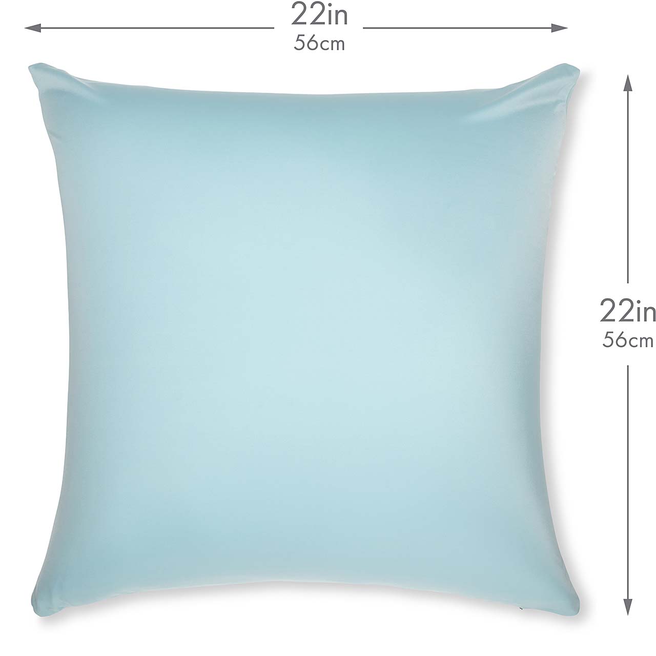 Pillow & Cover / Sweat Baby Blue