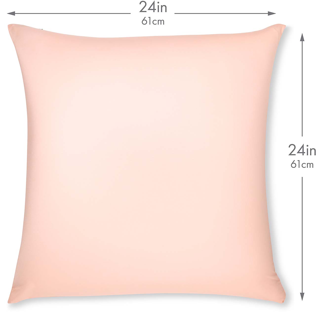 Pillow & Cover / Cream Peach