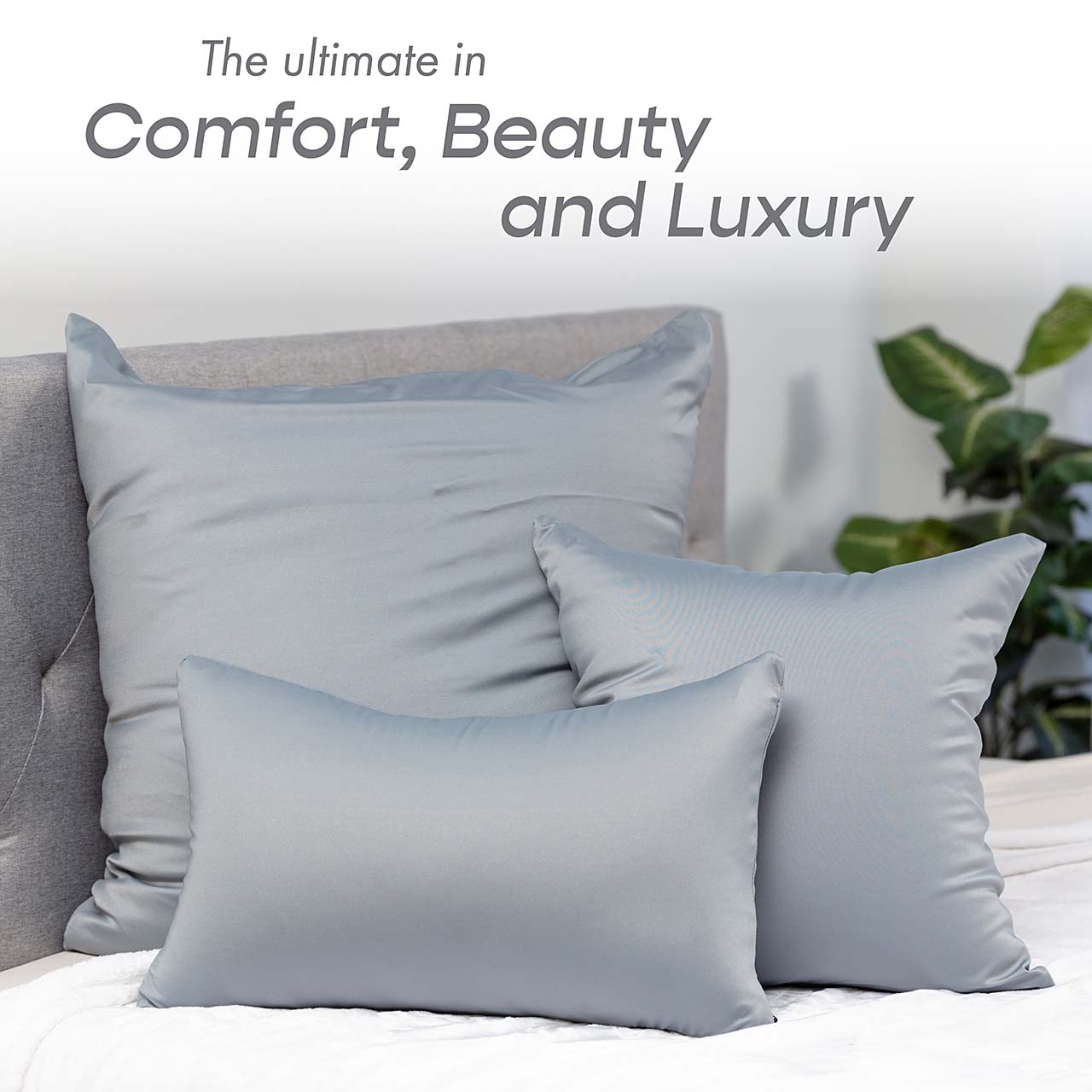 Pillow & Cover / Light Grey