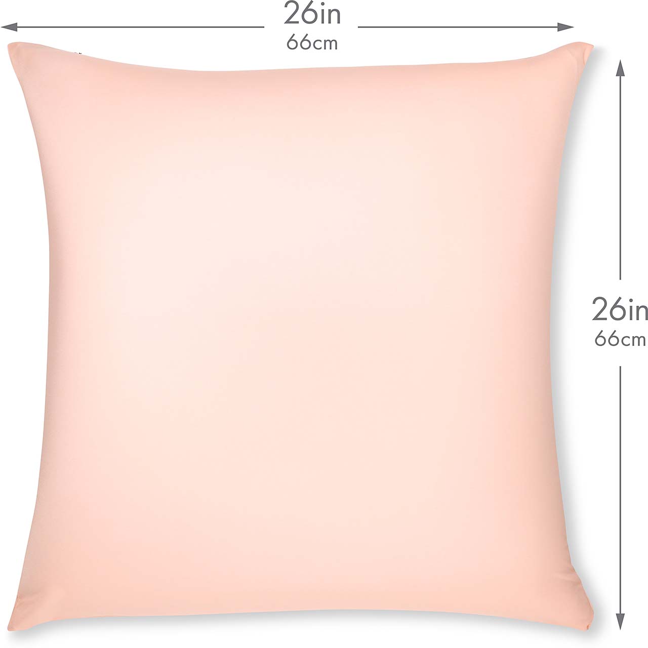 Pillow & Cover / Cream Peach