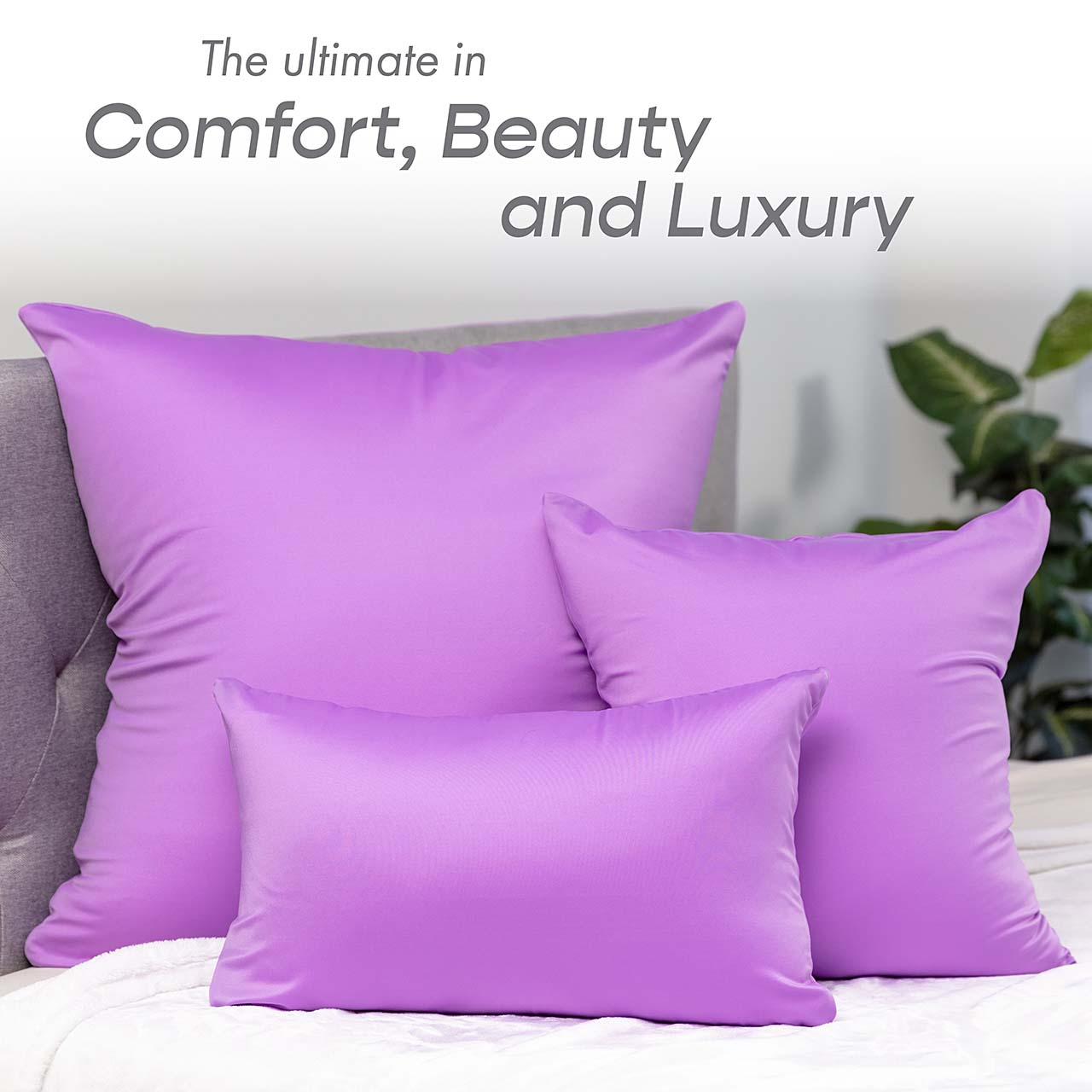 Pillowcover Only / Purple