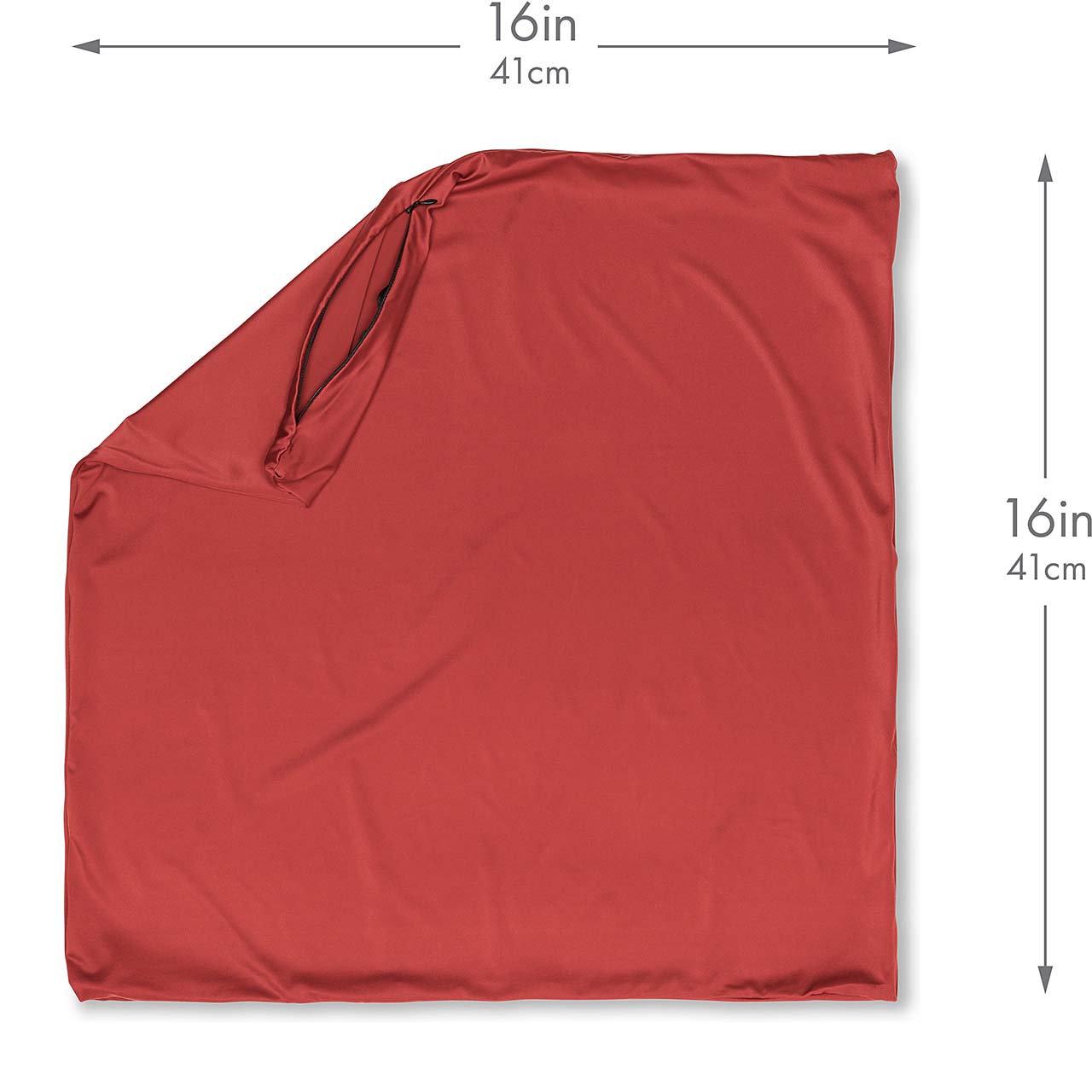 Pillowcover Only / Maroon