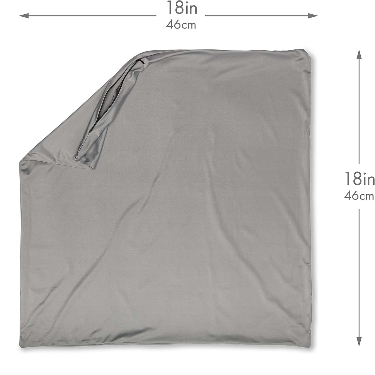 Pillowcover Only / Dark Grey