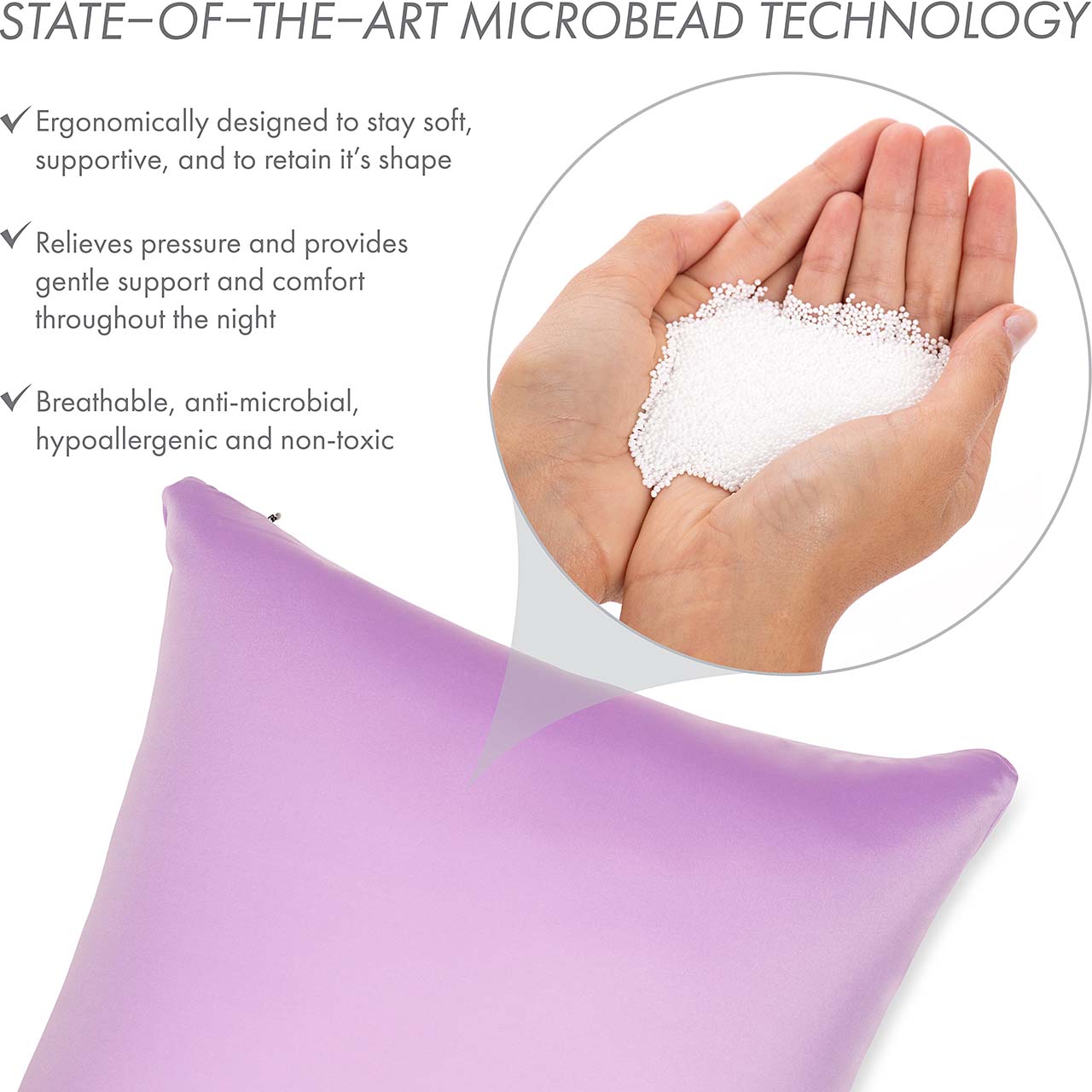 Pillowcover Only / Purple