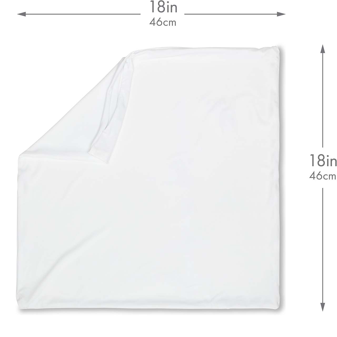 Pillowcover Only / White