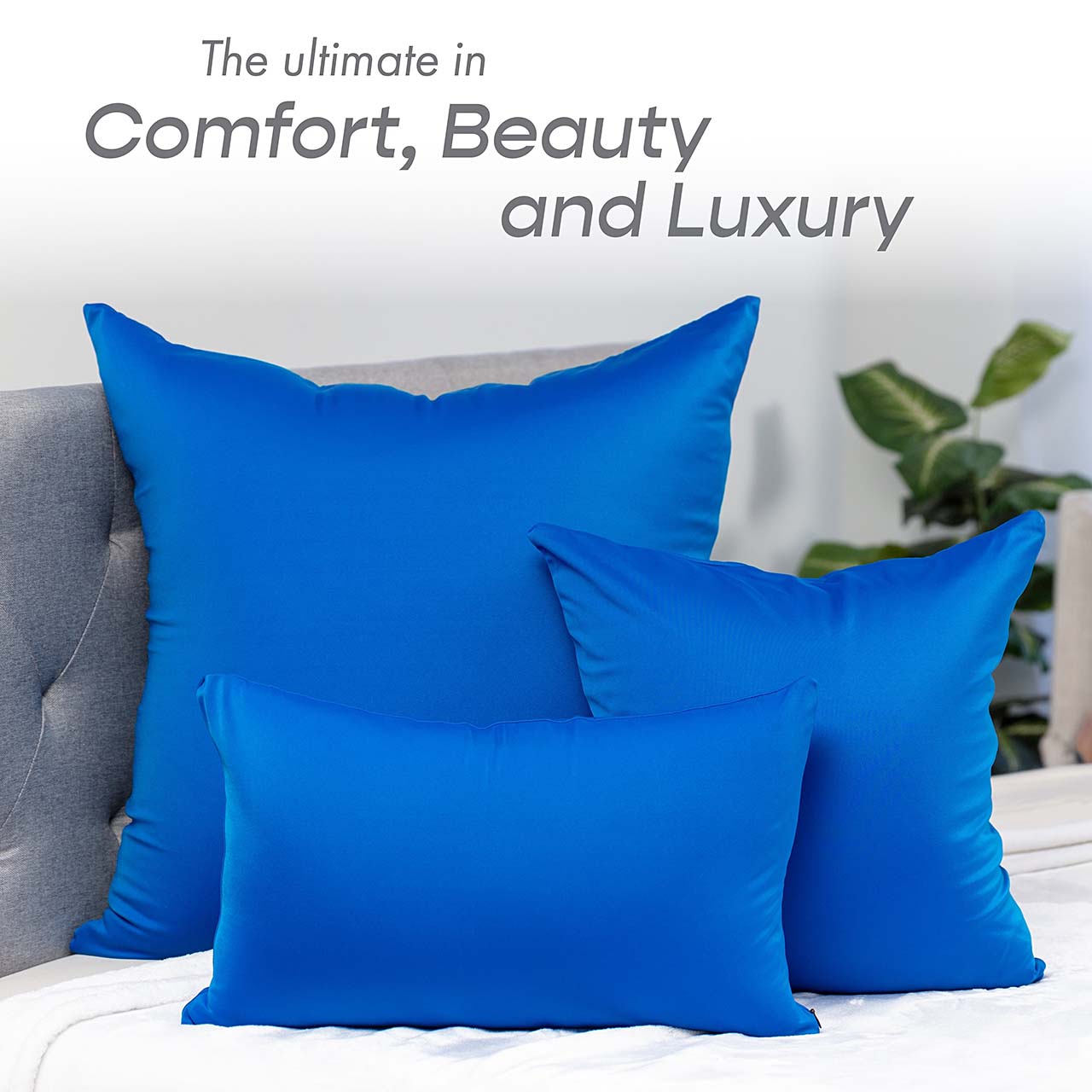 Pillowcover Only / Yeal Blue