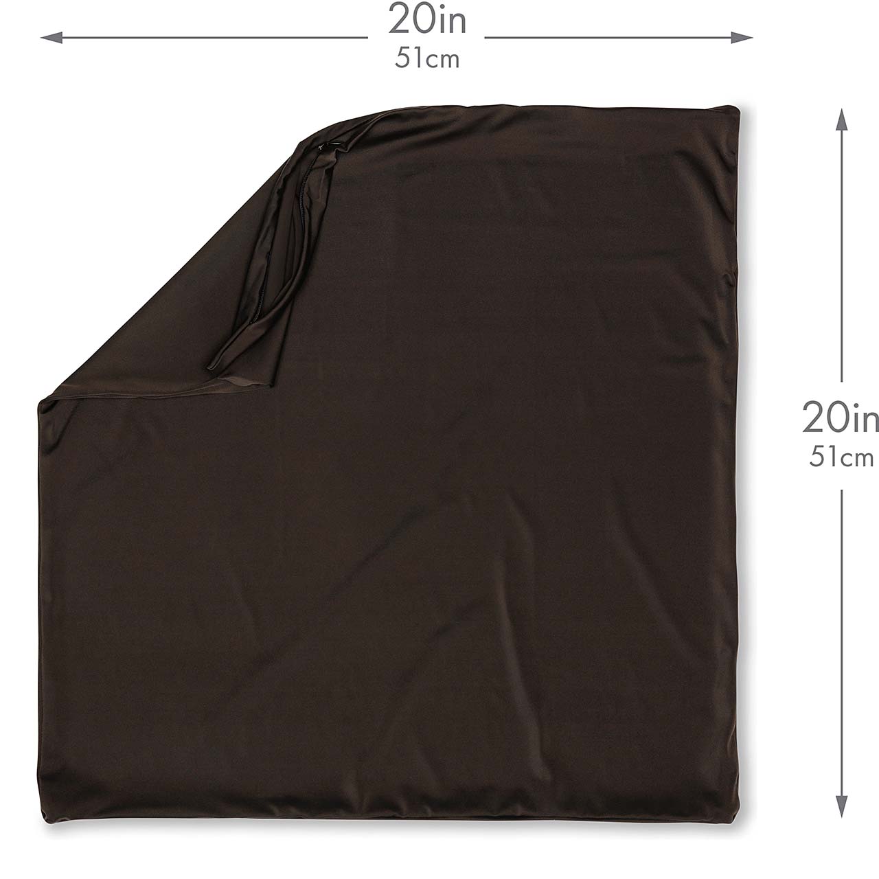 Pillowcover Only / Black