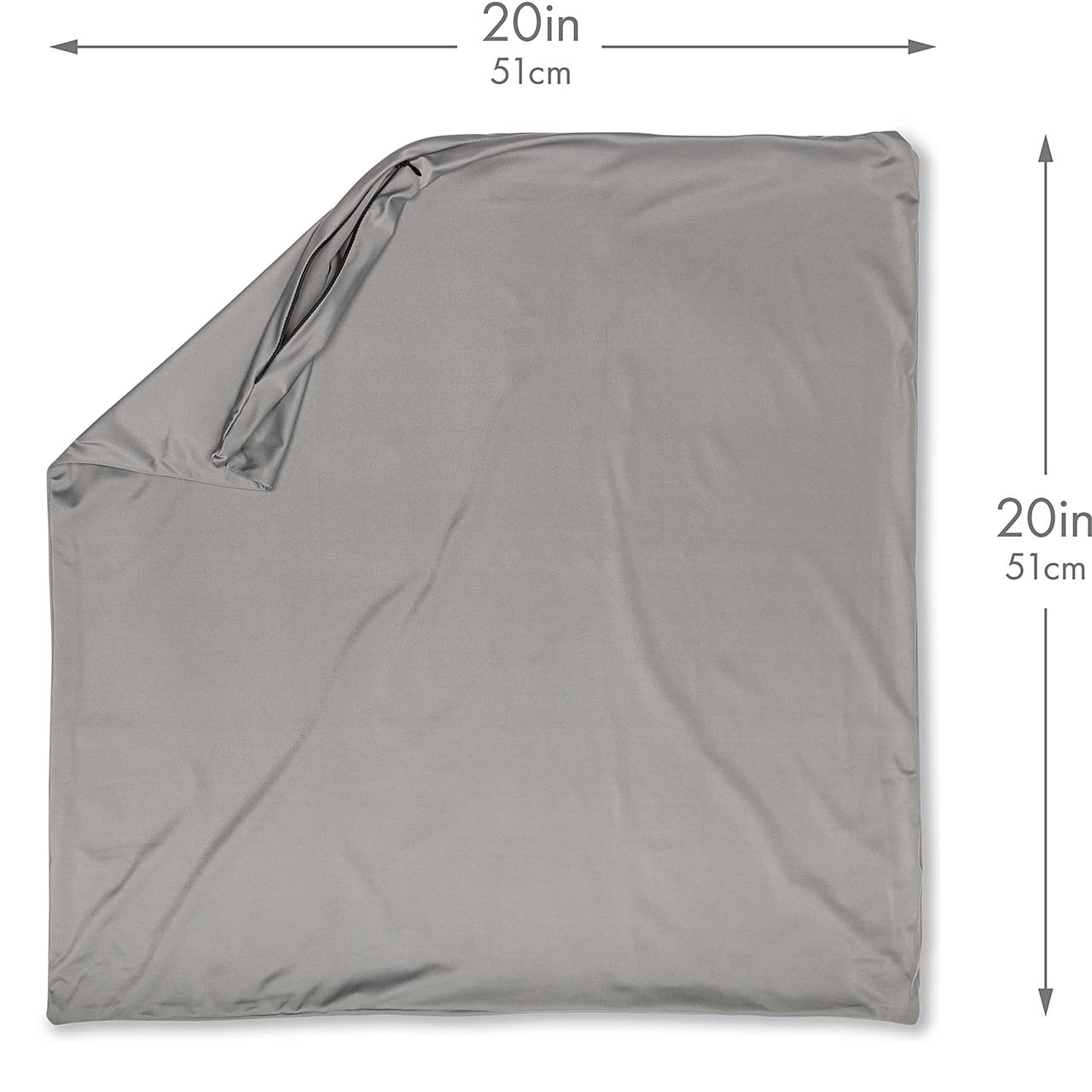 Pillowcover Only / Dark Grey