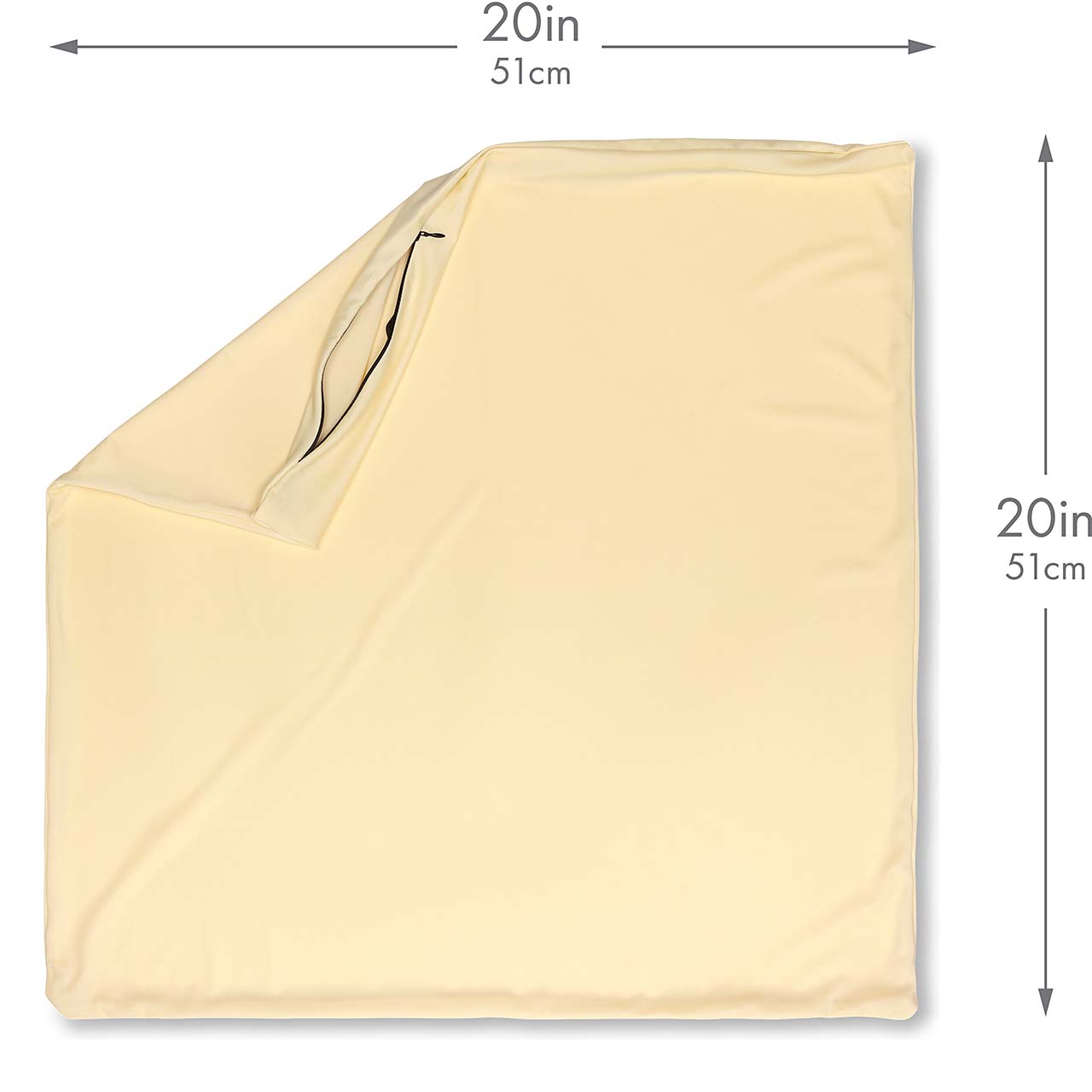 Pillowcover Only / Off white- Creme