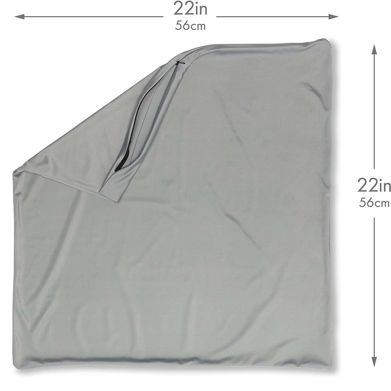 Pillowcover Only / Light Grey