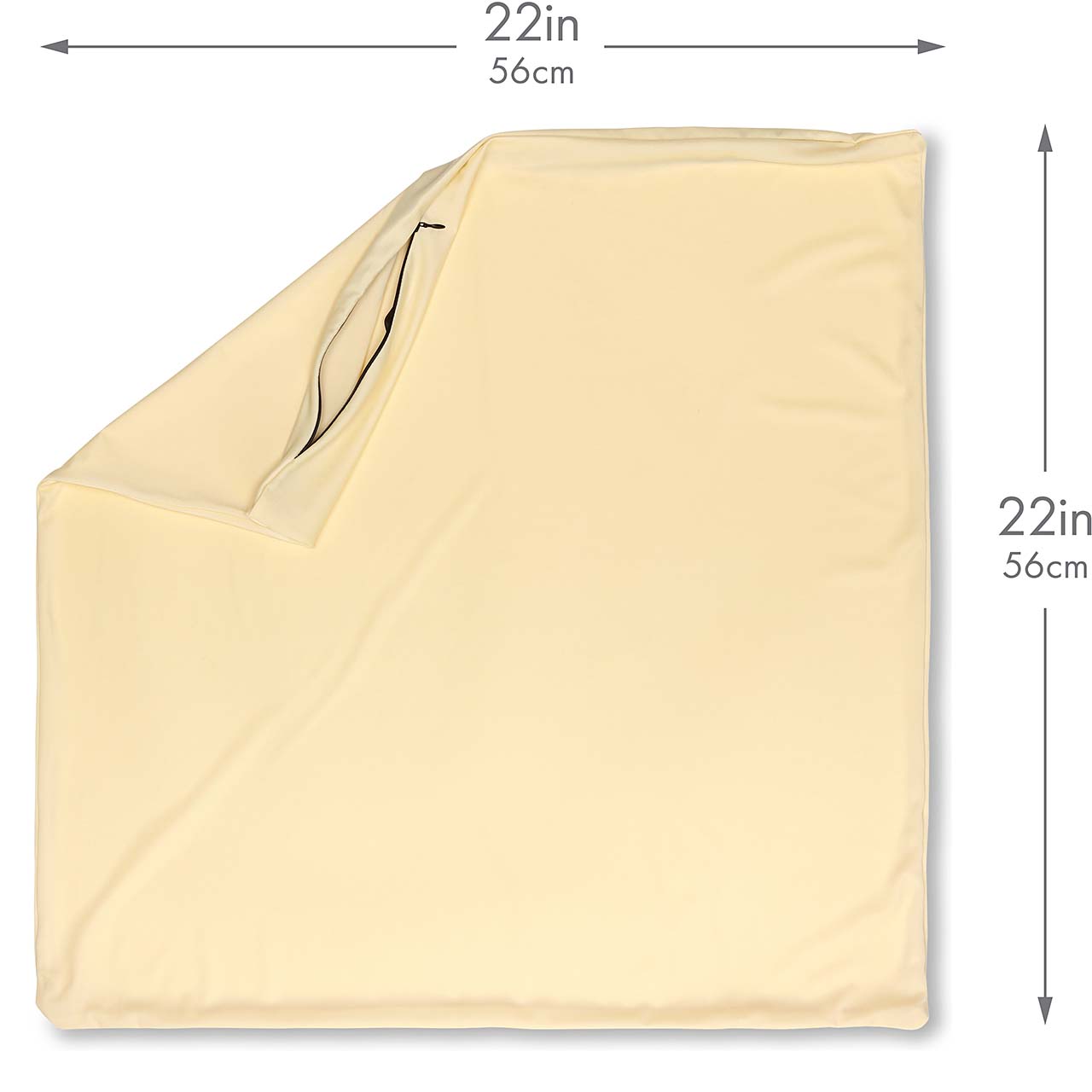 Pillowcover Only / Off white- Creme