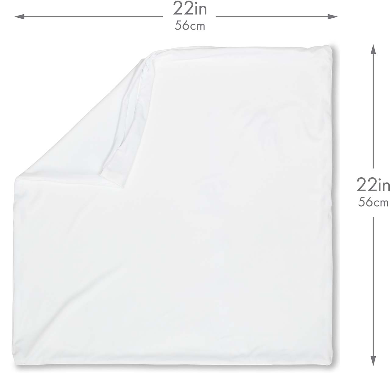 Pillowcover Only / White