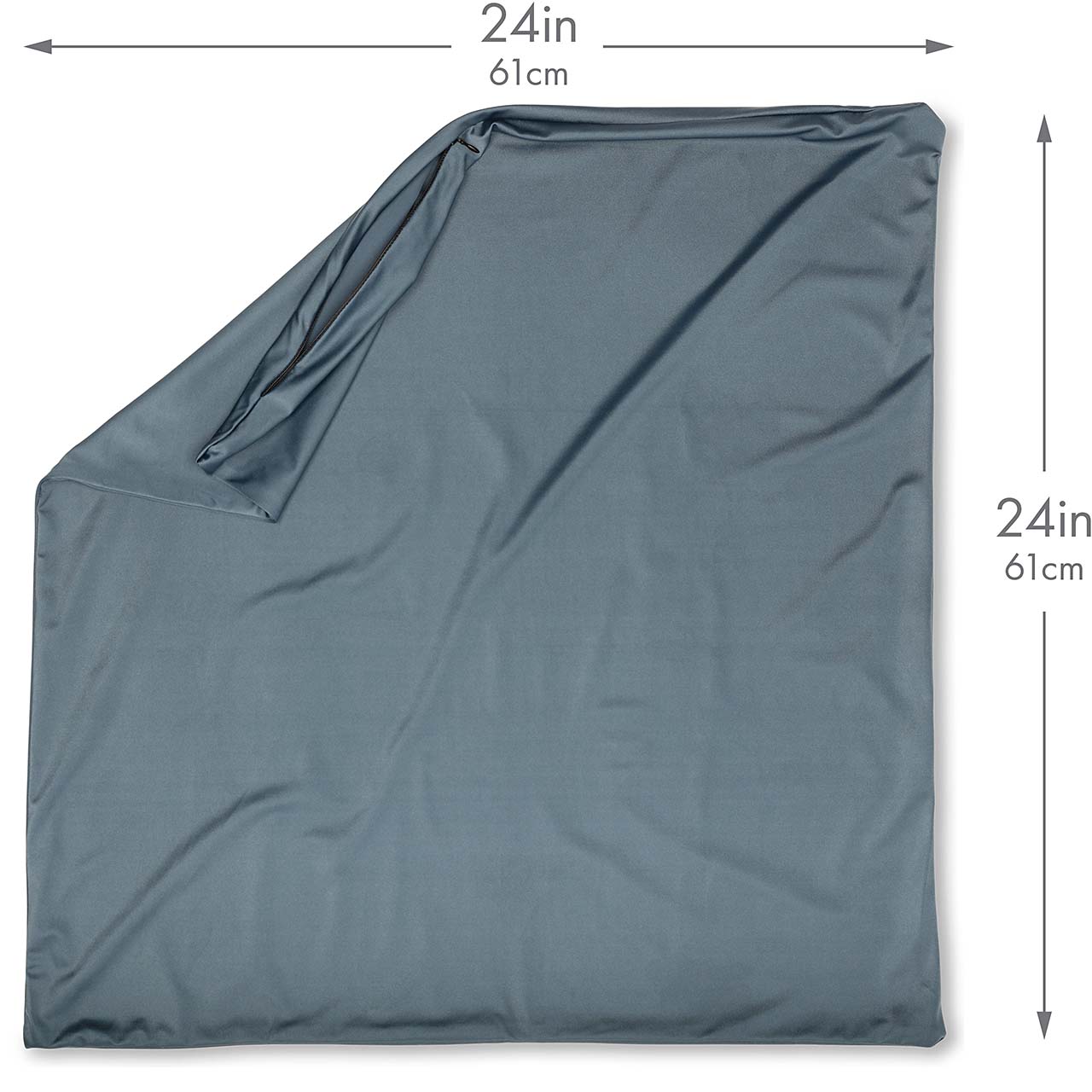 Pillowcover Only / Dark Slate Grey