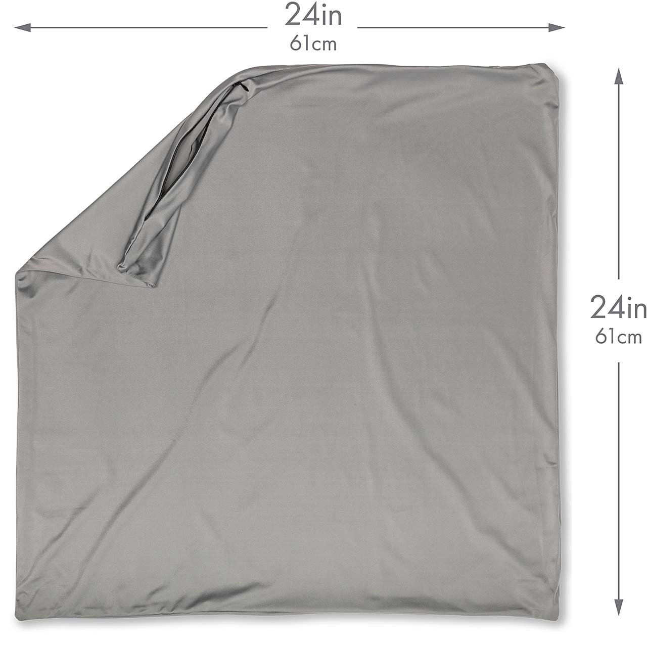 Pillowcover Only / Dark Grey