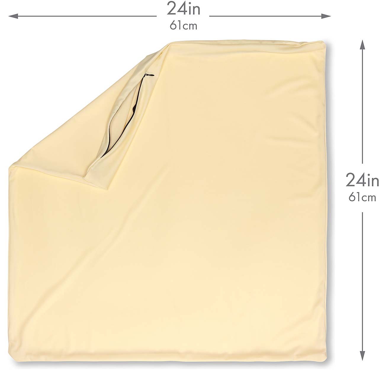 Pillowcover Only / Off white- Creme