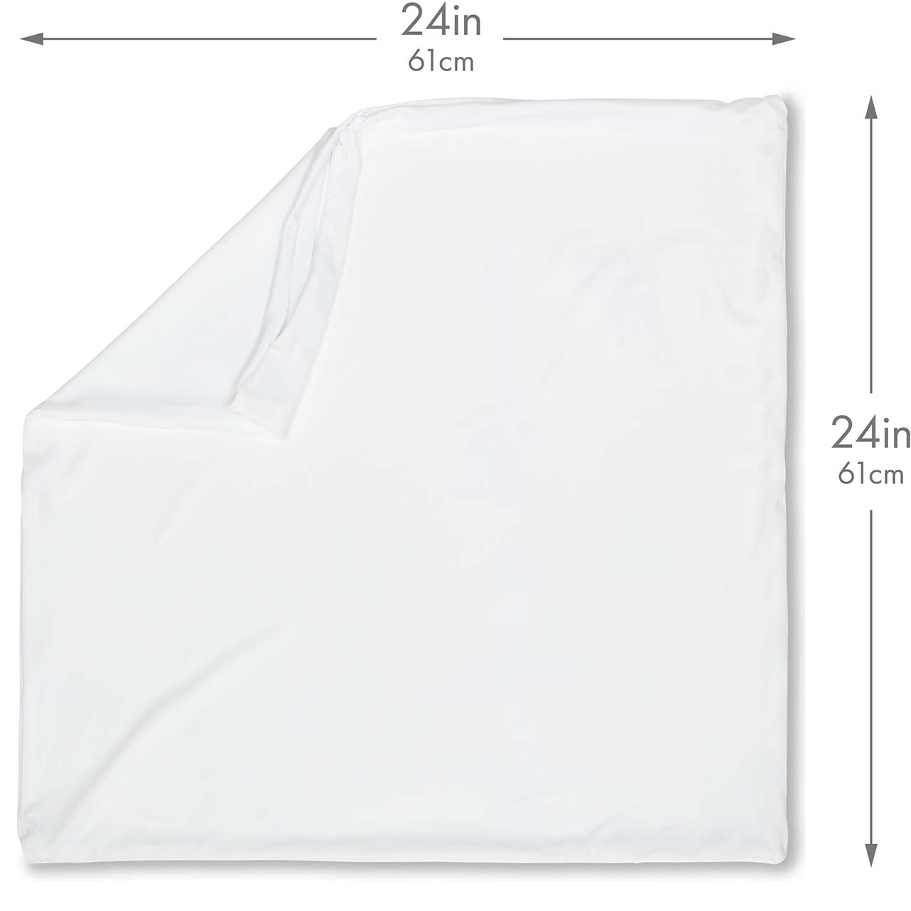 Pillowcover Only / White