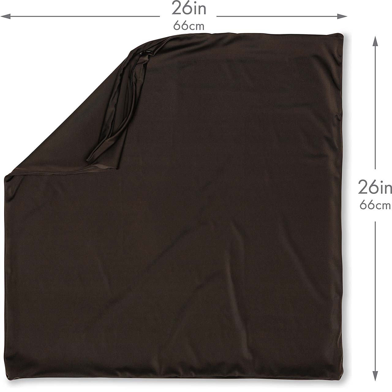 Pillowcover Only / Black