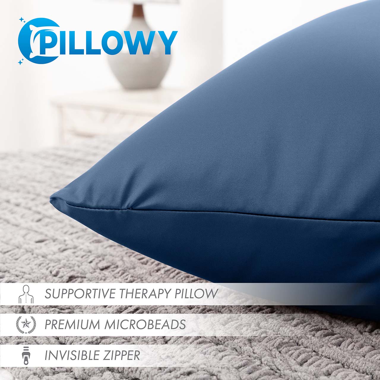 Pillowcover Only / Dark Slate Grey