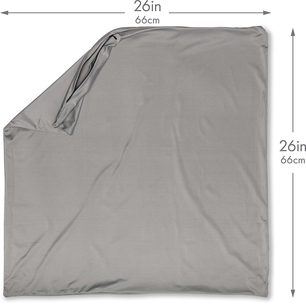 Pillowcover Only / Dark Grey