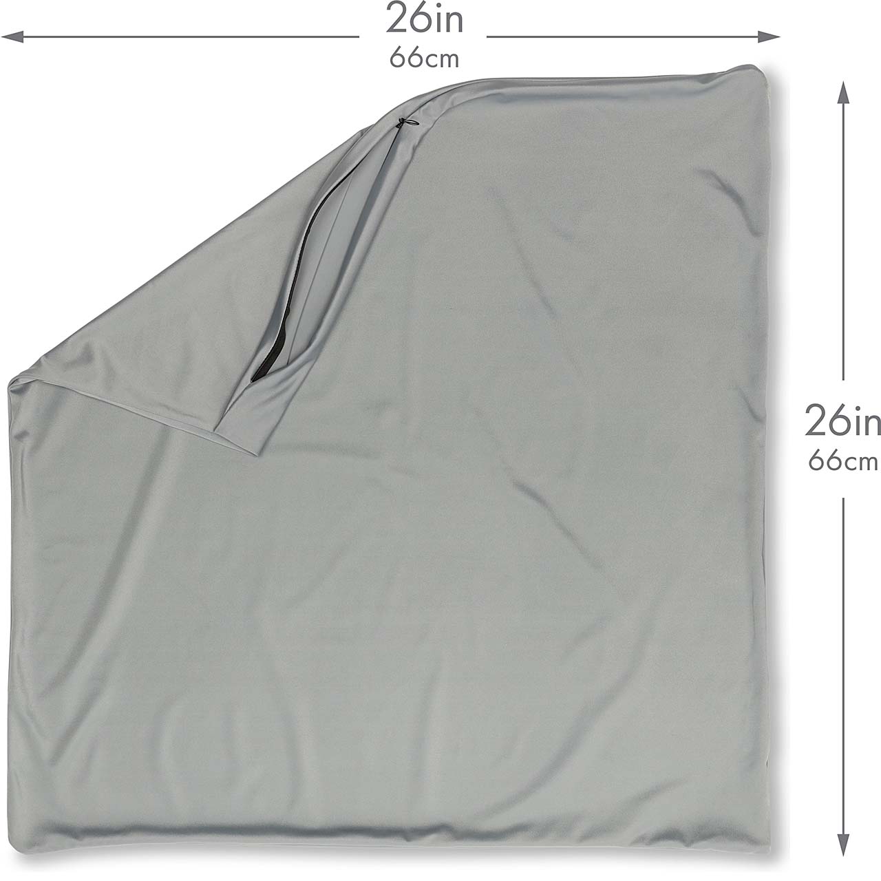 Pillowcover Only / Light Grey